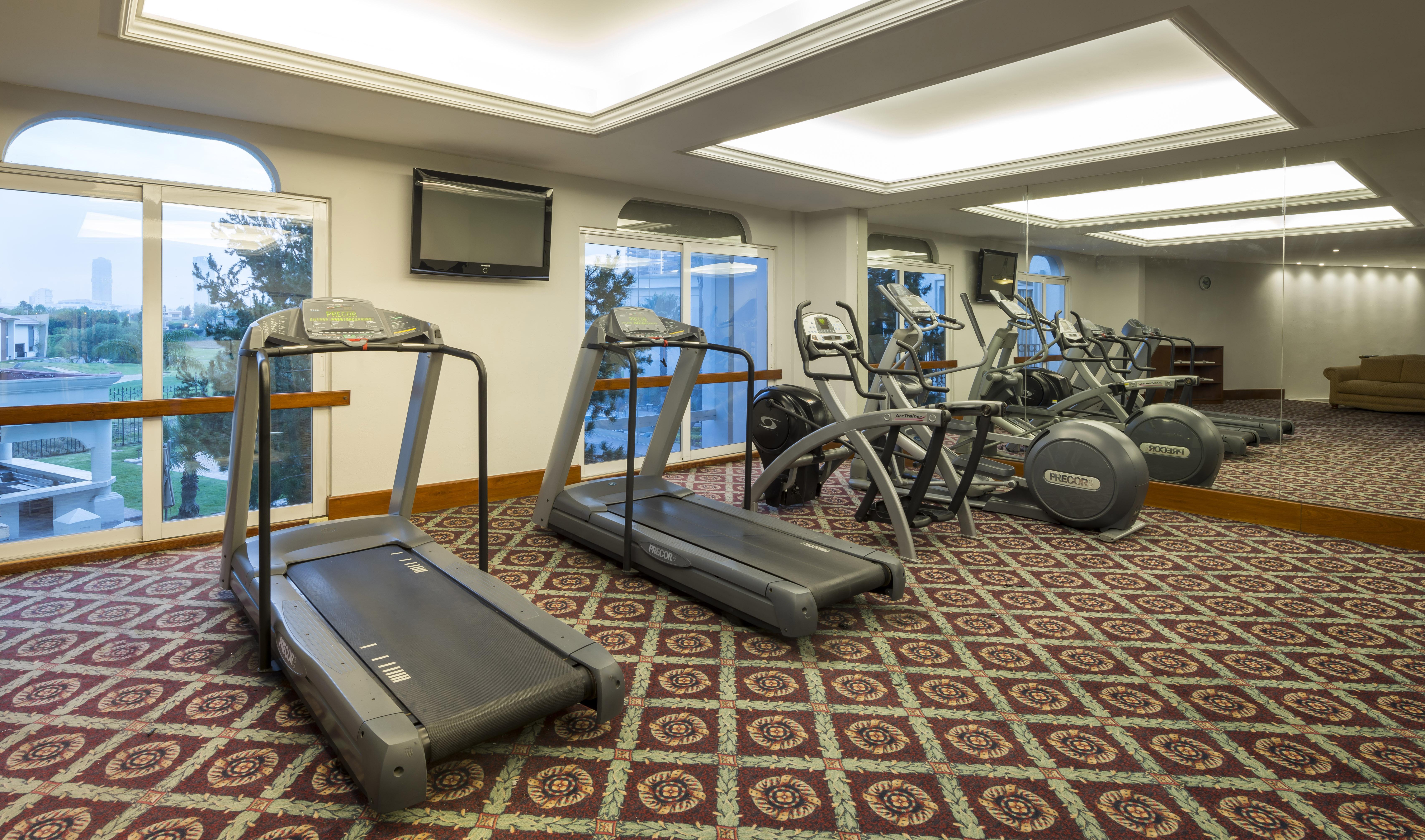 Camino Real Puebla Angelopolis Hotel Exterior photo A treadmill
